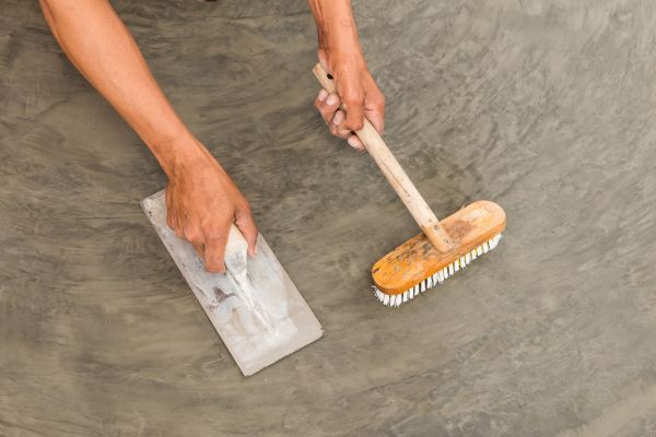 Driveway Concrete Staining in Vacaville