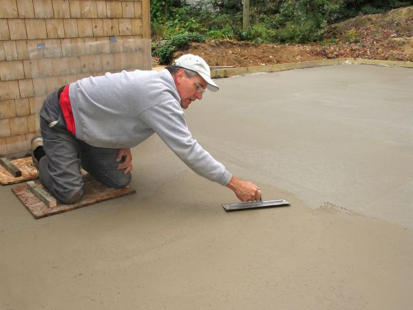 Concrete Slab Finishing in Vacaville